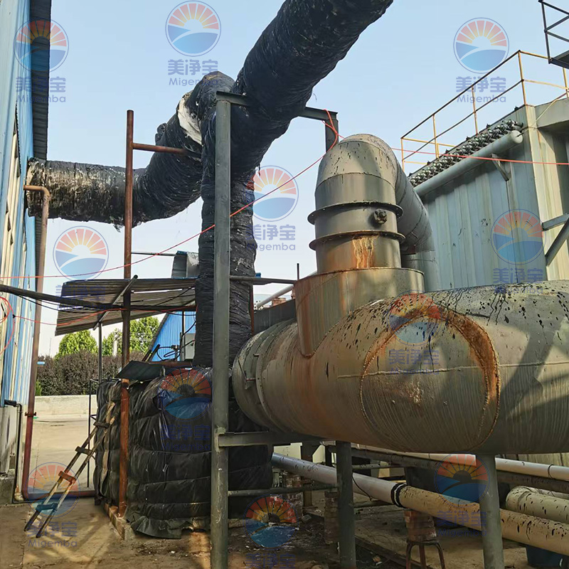 山西某企业轮胎裂解炉scr脱硝系统成功安装 山西某企业轮胎裂解炉scr脱硝系统成功安装